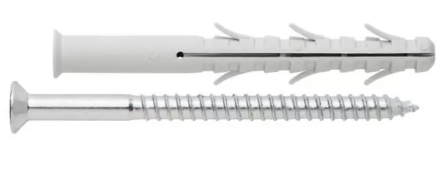 TC-6A Rahmendübel mit Senkkopfschraube TX