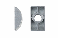 Segmentteil Half Moon Zamak