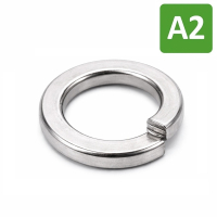 Federringe mit quadratischer Zuschnitt Edelstahl A2, DIN 7980