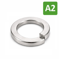 Federringe mit rechteckiger Zuschnitt Edelstahl A2, DIN 127B