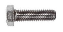 6-KT Schraube Vollgewinde M3x40 (10 Stk) A2 Edelstahl DIN 933