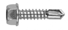 6-KT Bohrschraube 3,9x19 A2 Edelstahl (10 Stk) DIN 7504K