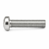Linsenkopfschraube M3x30 Edelstahl (10 Stk) DIN 7985