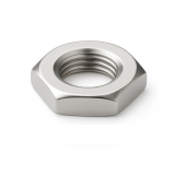 Mutter niedrige Form M4 A2 Edelstahl (100 Stk) DIN 439B