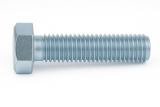 6-KT Schraube Vollgewinde M12x160 verzinkt (1 Stk) DIN 933
