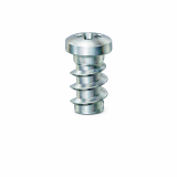 6,3x10 Euroschraube, Linsenkopf verzinkt