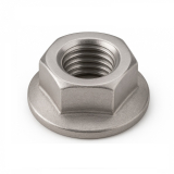 Sperrzahnmutter M10 A2 Edelstahl DIN 6923