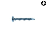 3,5x12 (1000 Stk) Spanplattenschraube, Linsenkopf, PZ, verzinkt