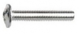 Linsenkopfschraube mit Bund M5x10 verzinkt (10 Stk) DIN 967