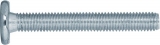 Möbelschraube M6x30 verzinkt (10 Stk) Kopf 14mm