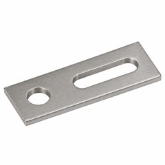 Adapterbleche Edelstahl A2 für M12
